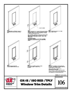 thumbnail of OX WINDOW TRIM DETAIL 106