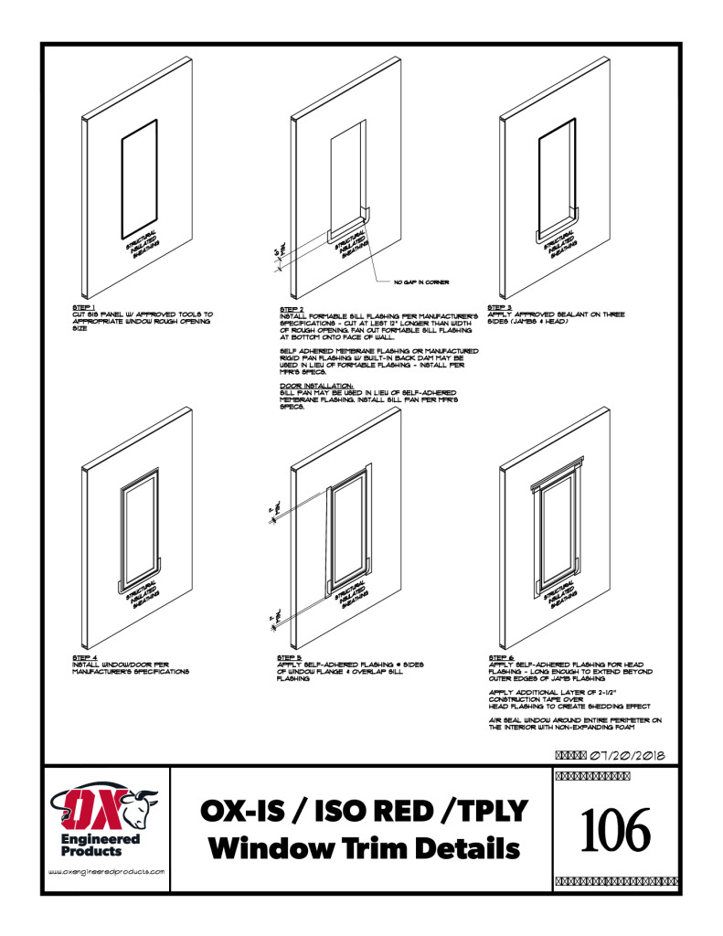 thumbnail of OX WINDOW TRIM DETAIL 106