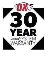 OX-IS Now Backed By A 30-Year Limited System Warranty