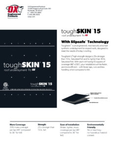 thumbnail of Toughskin 15 Brochure