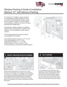 thumbnail of HomeGuard Installation Guide Method A1 2020