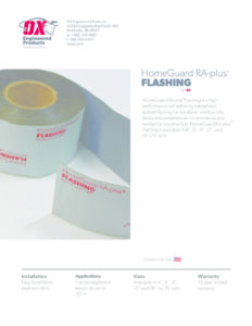 thumbnail of RA Plus Flashing Brochure